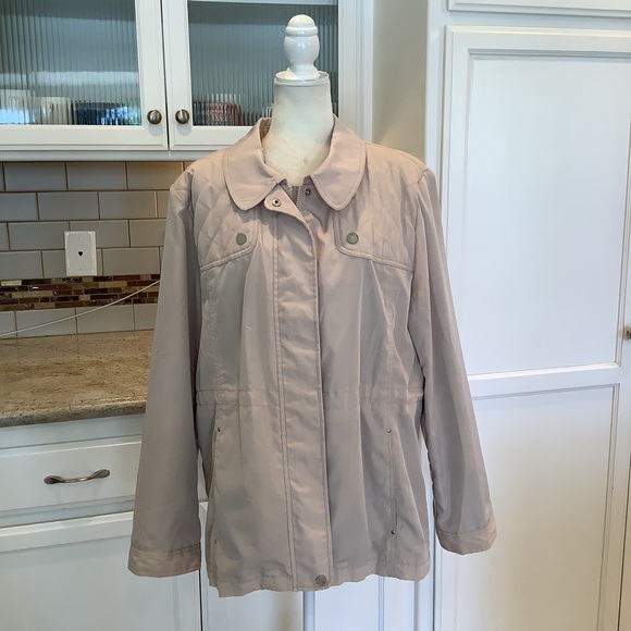 Breckenridge Light Tan Utility Jacket Size XL - Picture 1 of 8